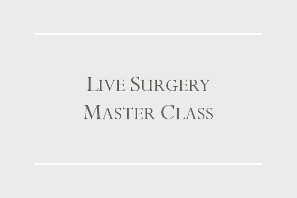live surgery master class